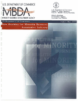 New Realities for Minority Business Automotive Industry
