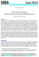 PeertoPeer Lending A Financing Alternative for Small Businesses