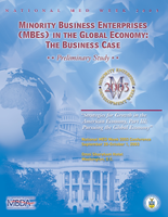 Minority Business Enterprises MBEs in the Global Economy The Business Case