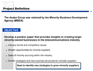 Telecommunications Industry  Insights to Creating Larger MinorityOwned Businesses