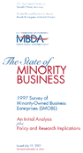 The State of Minority Business 1997 Data